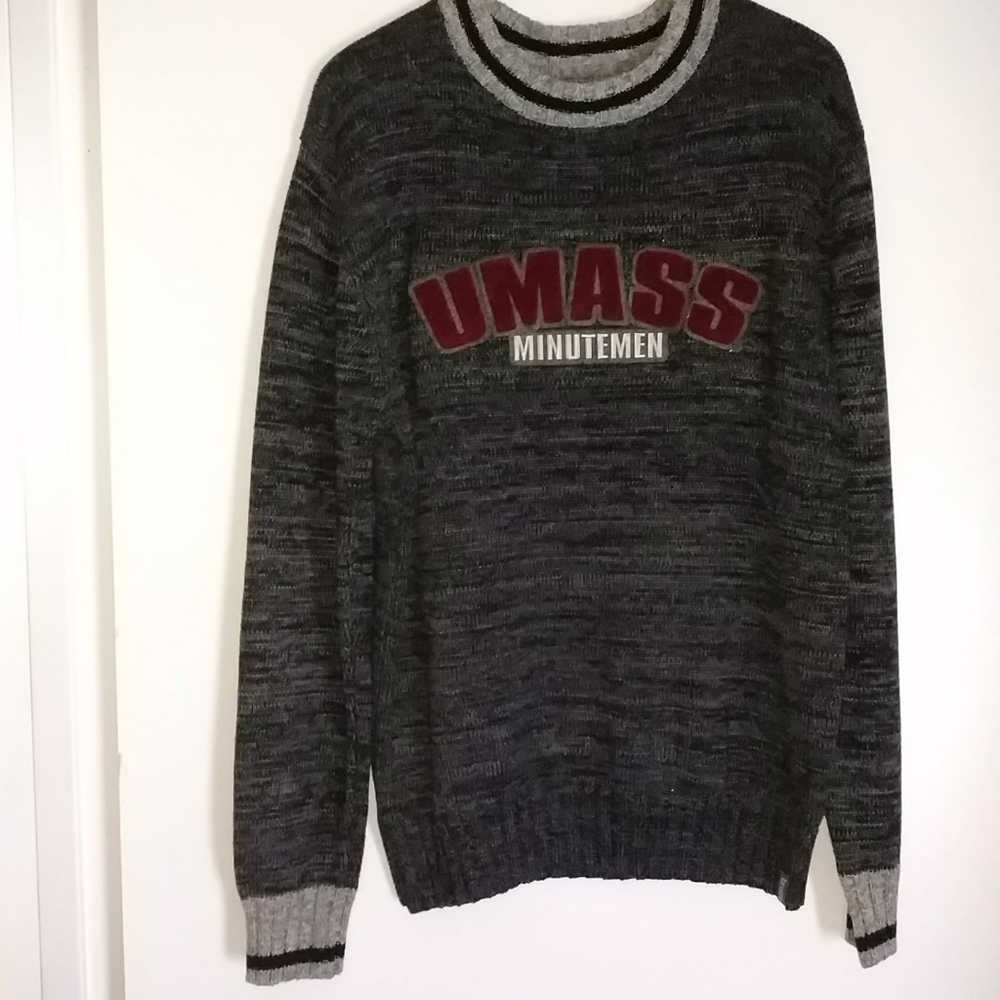 Bruzer Men's NCAA Work Sock Crew Neck Sweater